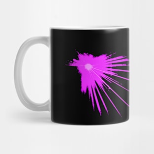 PINK STARBURST UFO Mug